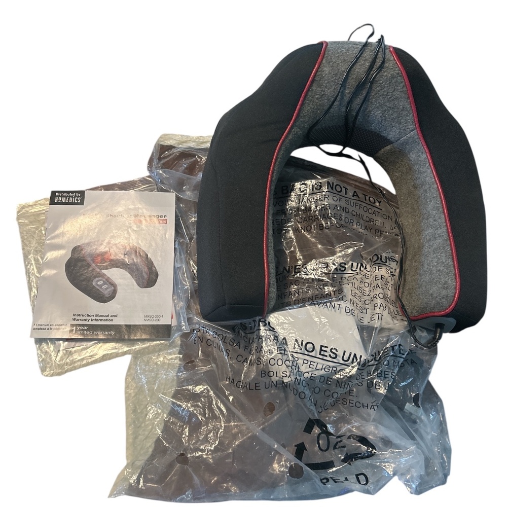 Homedics Neck Massager with Heat and Deep-Kneading Shiatsu